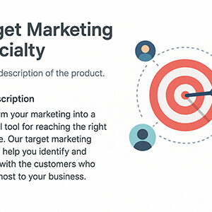 Target marketing specialty