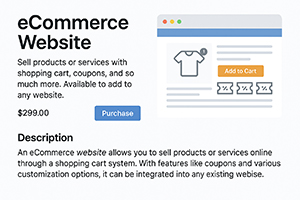 Ecommerce Website